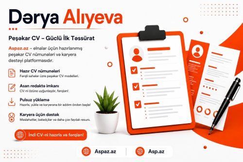 Dərya Alıyeva CV