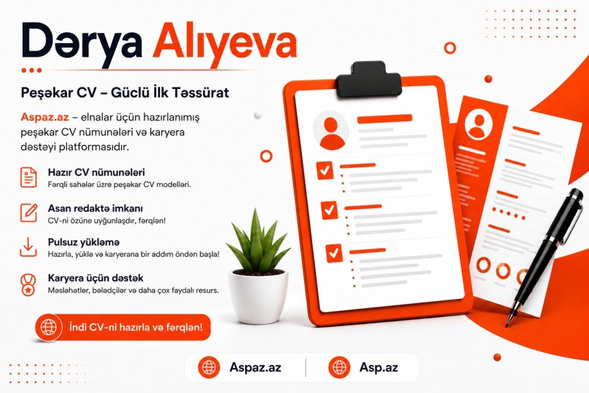 Dərya Alıyeva CV