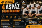 Yeni Açılacaq Restorana 4 Aşpaz Tələb Olunur