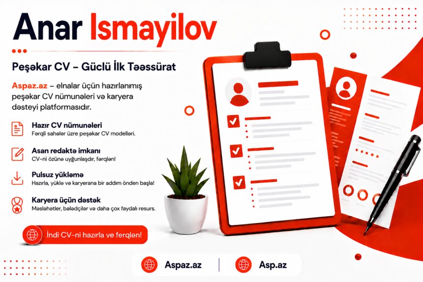 Anar Ismayilov CV