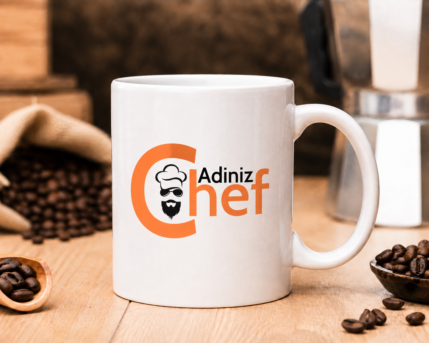Chef Aşpaz dizaynli fincan